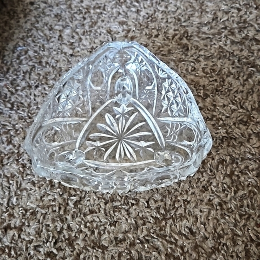 Beautiful Crystal Candy Dish